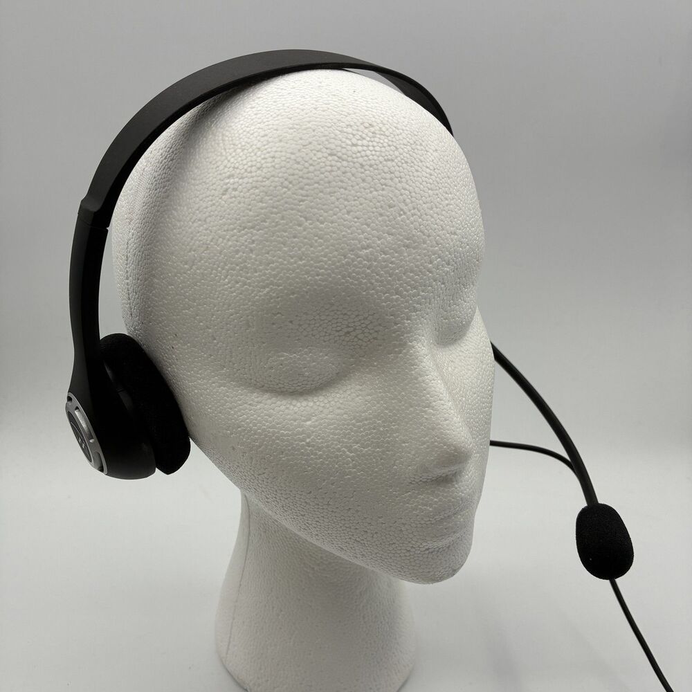 VXi Envoy Office 2031U Stereo USB Headset with Boom Microphone & In-Line